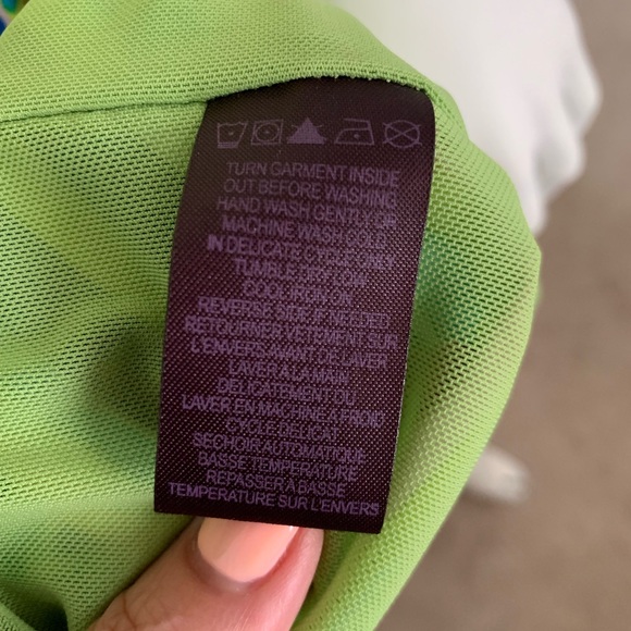 Hale Bob Halter Dress with Adjustable Tie Neck - Picture 6 of 7